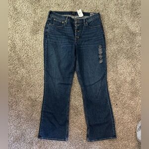 NWT JCREW Mid-Rise Flare Crop Jeans